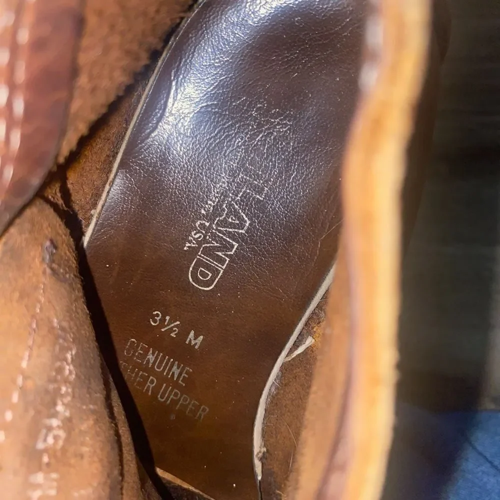 Kid's Eastland Brown Leather Oxford Shoes